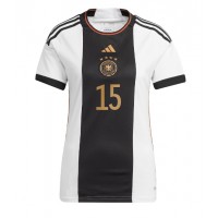 Dámy Fotbalový dres Německo Niklas Sule #15 MS 2022 Domácí Krátký Rukáv